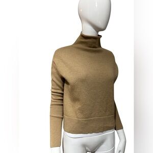 Aritzia turtleneck camel colour